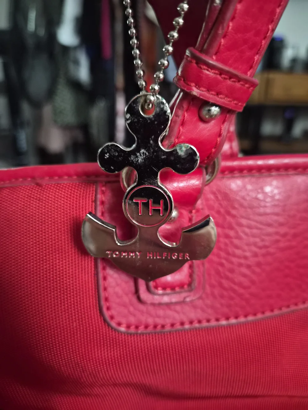 Tommy Hilfiger bold red